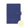 Cahier couverture cuir A5 - 100 pages bleu