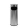 Poubelle cendrier inox 12l - compacte et résistante
