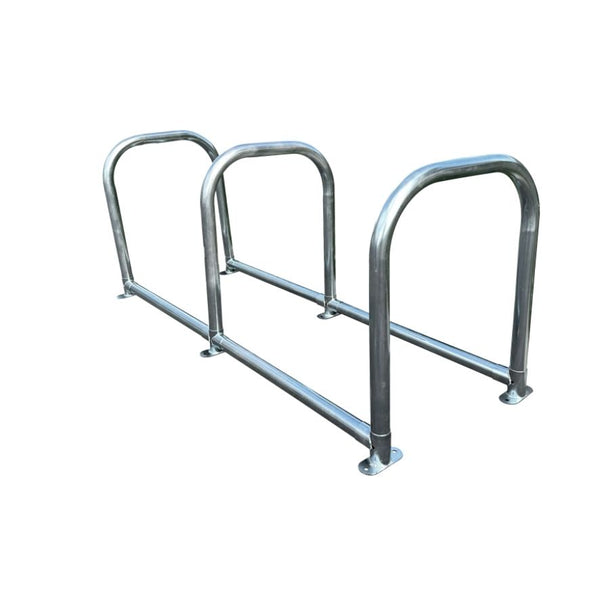 Rack à vélos 3 arceaux - Fixation sécurisée