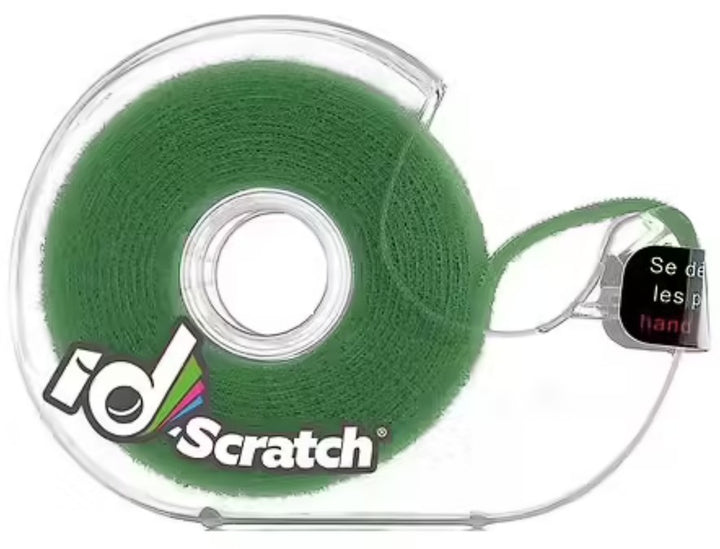 Rouleau Scratch 2m avec Dévidoir - Vert Réutilisable