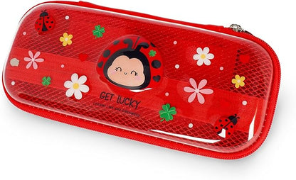 Trousse Scolaire Rigide Design Coccinelle - LEGAMI