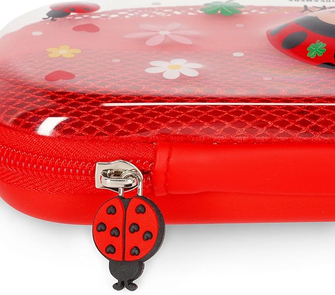 Trousse Scolaire Rigide Design Coccinelle - LEGAMI