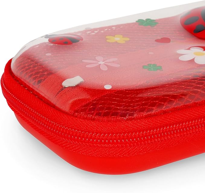 Trousse Scolaire Rigide Design Coccinelle - LEGAMI