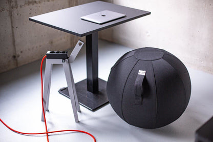 Ballon d'Assise Noir - Confort et Ergonomie Ø 60-65CM