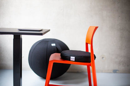 Ballon d'Assise Noir - Confort et Ergonomie Ø 60-65CM