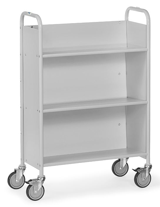 Chariot de bureau à plateaux inclinés - Charge 150 kg