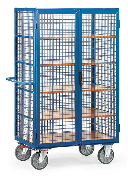 Chariot Ferme En Treillis Verrouillage A Serrure Dimensions Utiles 1.200 X 780