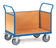 Chariot 3 Ridelles Bois - Charge 600 kg, 1000x600 mm