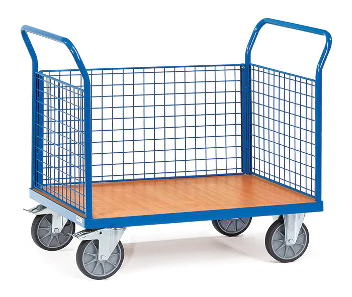 Chariot 3 Ridelles Treillis - Charge 600 kg