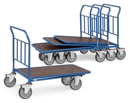 Chariot emboitable - Plateau antidérapant 500 kg