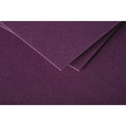 Cartes pliées 135x135mm - Couleur Cassis