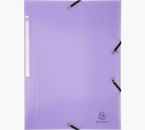 Chemise 3rabats et élastique polypro - pastel assorties