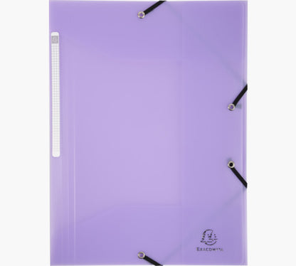 Chemise 3rabats et élastique polypro - pastel assorties