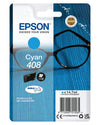 Cartouche Epson cyan 408 - encre à pigments 1100 pages