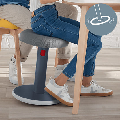 Tabouret assis debout leitz gris