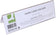 Chevalet porte-nom 190x60 - transparent et pratique