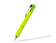 Stylo bille  4 couleurs +porte mine 0.5mm-corps pastel