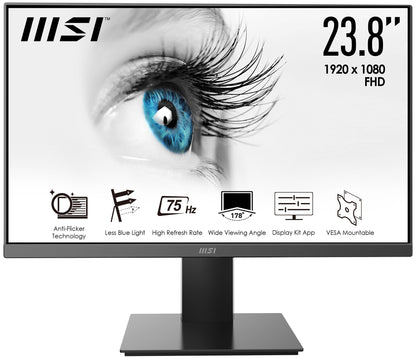 Écran led 24" - full hd, antireflet, hdmi/vga