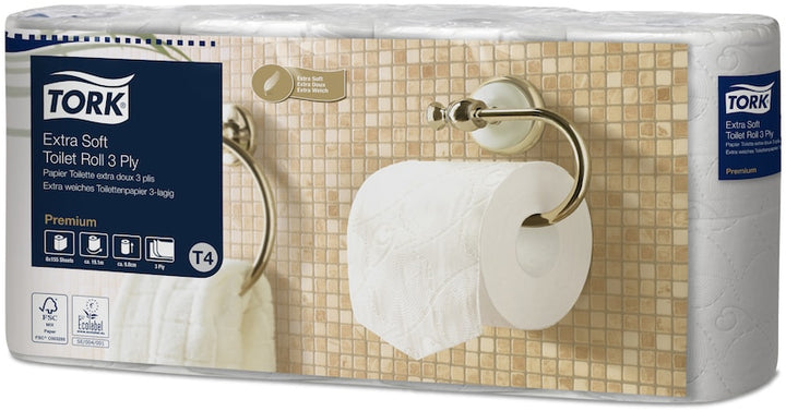 Papier toilette tork 155f ecolabel lot de 8 rouleaux
