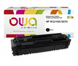Toner remanufacturé  HP 207X/ W2210X - 3150 pages-noir