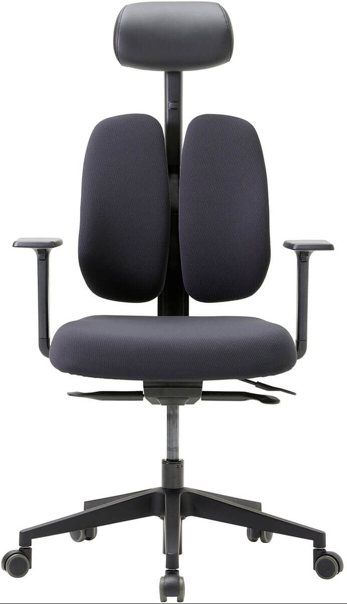 Siège Ergonomique avec Têtière - Ajustable et Confort