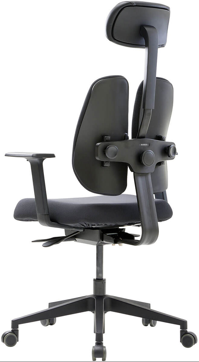 Siège Ergonomique avec Têtière - Ajustable et Confort