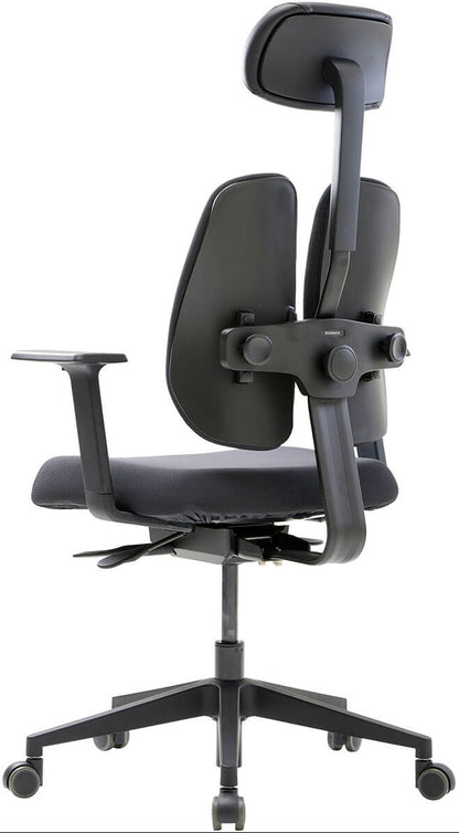 Siège Ergonomique avec Têtière - Ajustable et Confort