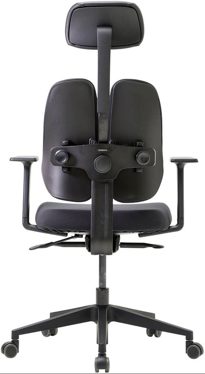 Siège Ergonomique avec Têtière - Ajustable et Confort