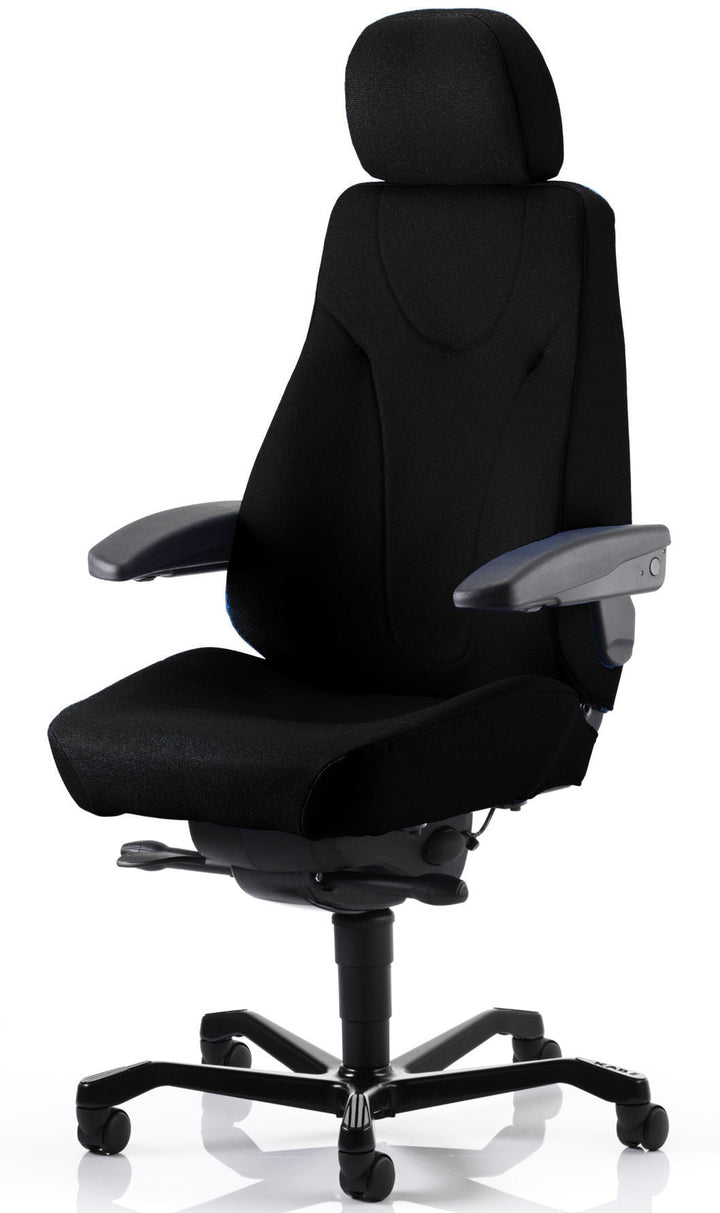 Siège de bureau director 24/7 - confort tissu noir