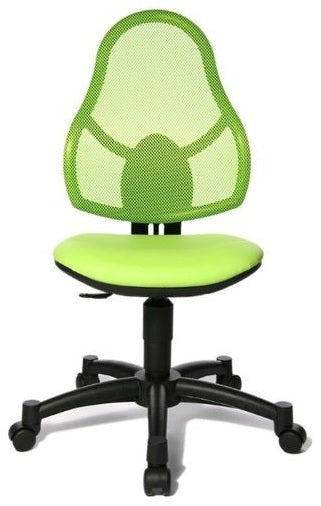 Siège de Bureau Enfant Vert - Réglable et Confortable