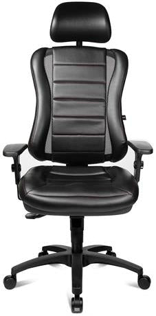 Siège Baquet Noir Rouge - Confort Ergonomique