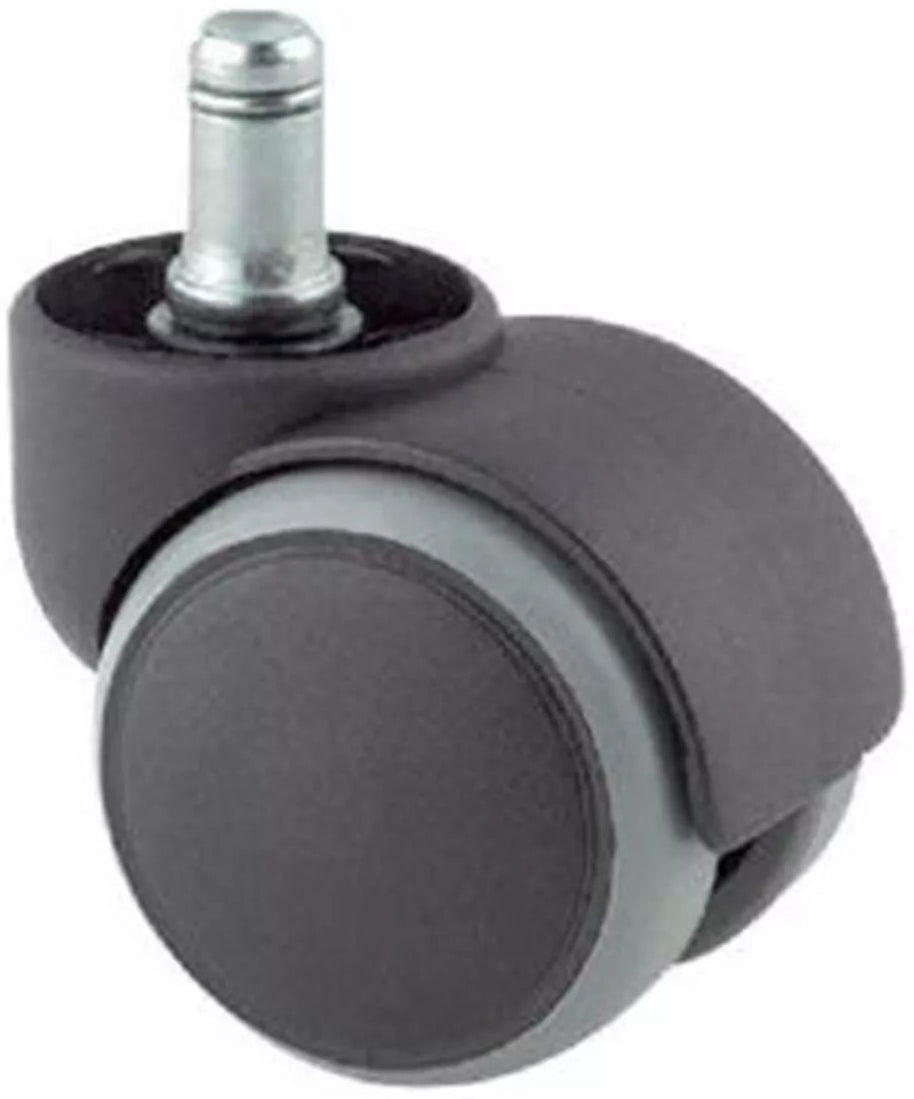 Roulette sol dur 50mm - kit de 5 avec axe 11mm