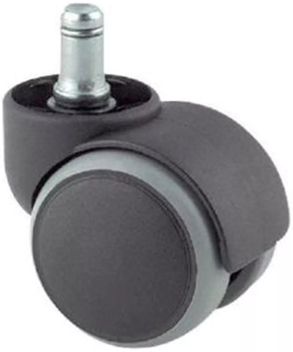 Roulette sol dur 50mm - kit de 5 avec axe 11mm