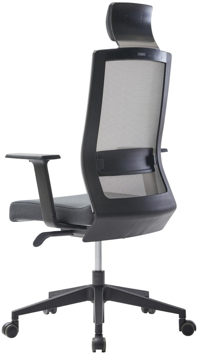 Siège Ergonomique Square Têtière - Confort Noir