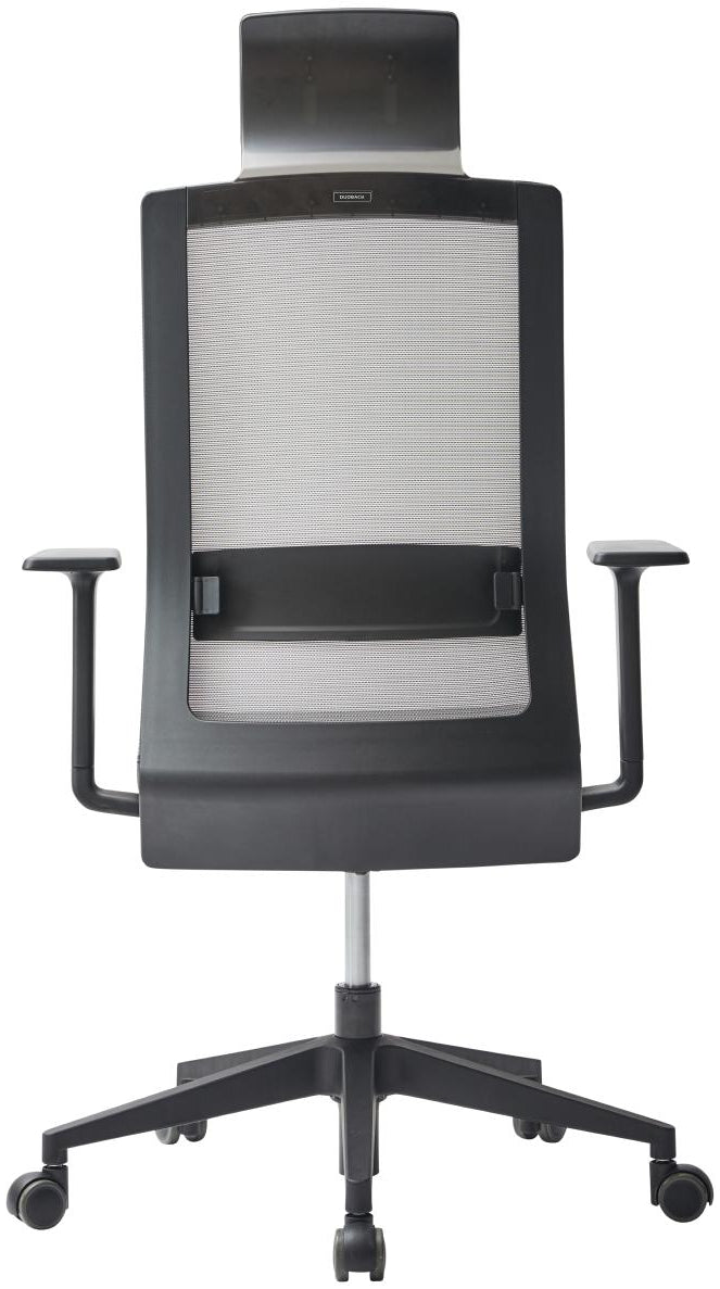 Siège Ergonomique Square Têtière - Confort Noir