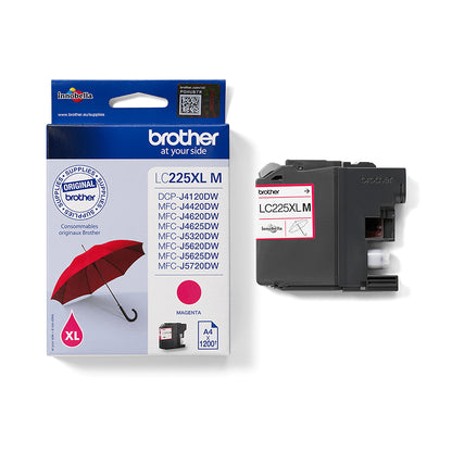 Cartouche d'encre Brother magenta LC225xlm - haut rendement
