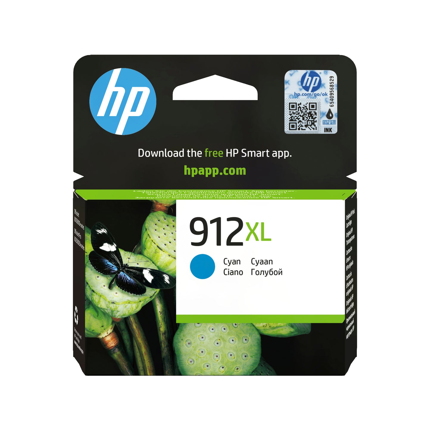 Cartouche d'encre HP cyan 912xl - haute capacité