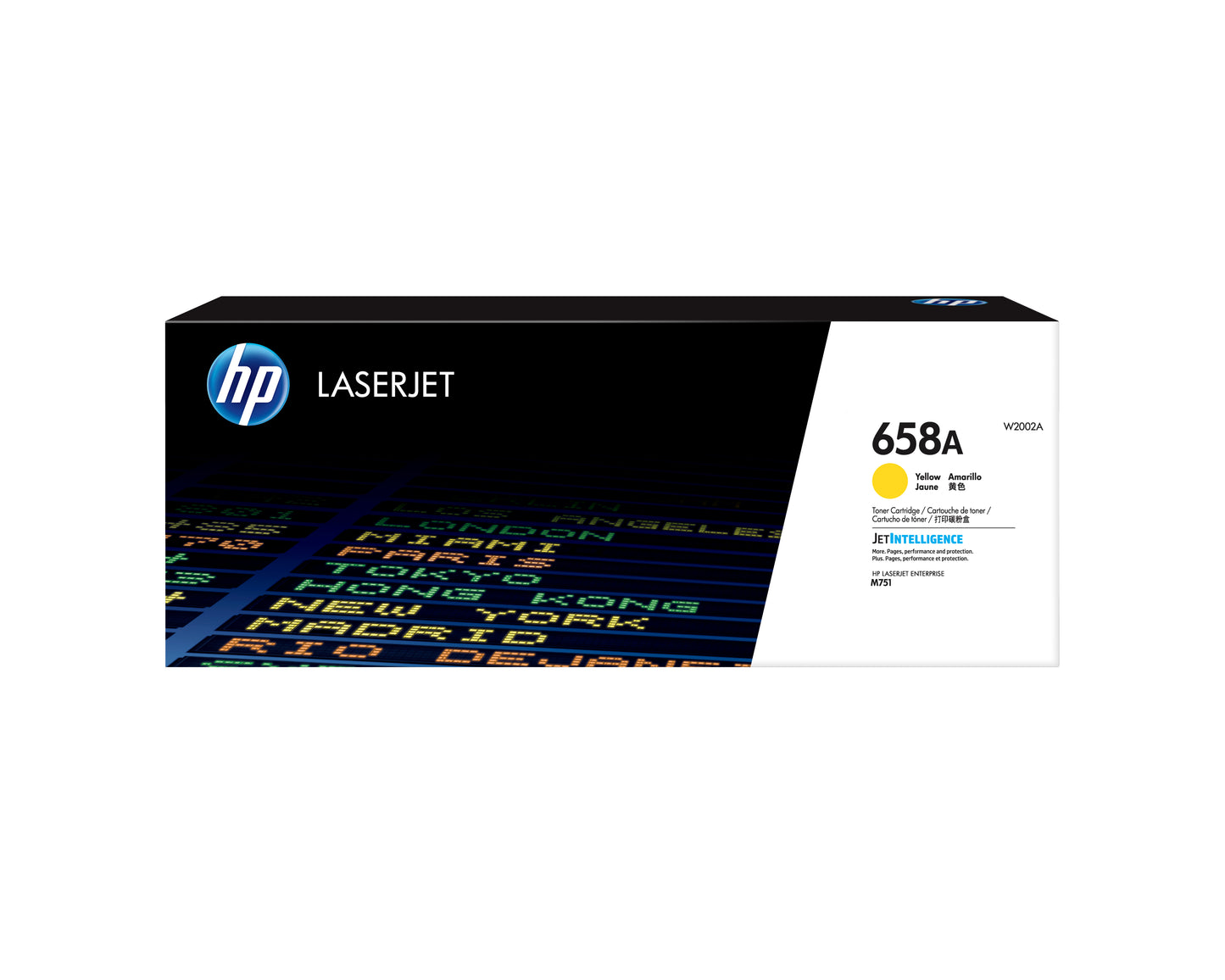 Cartouche toner HP jaune 658a - 6000 pages