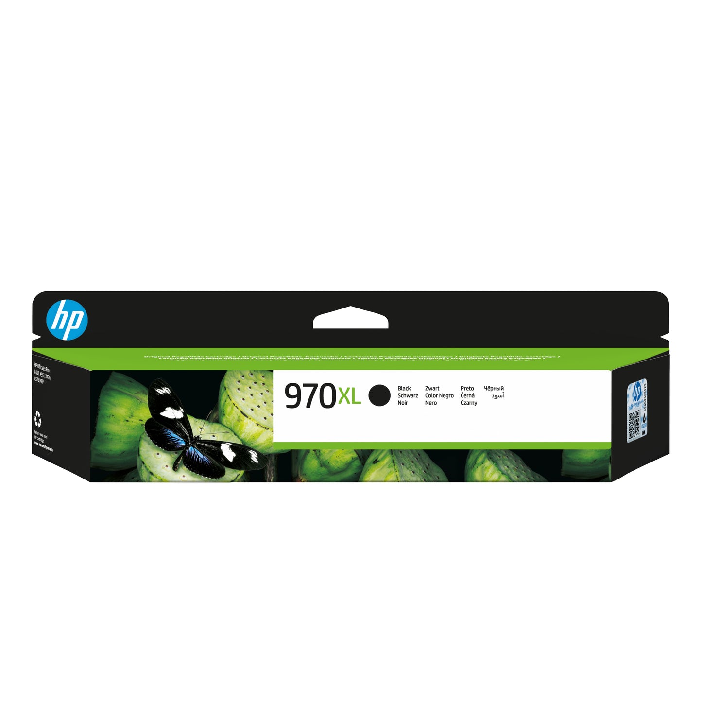 Cartouche d'encre HP noire 970xl - rendement élevé
