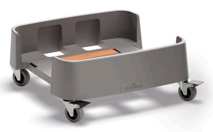 Chariot de transport pour conteneur 90L - gris