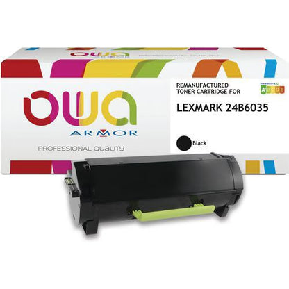 Toner remanufacturé  Lexmark XM1145 -24B6035-16000 pages-noir