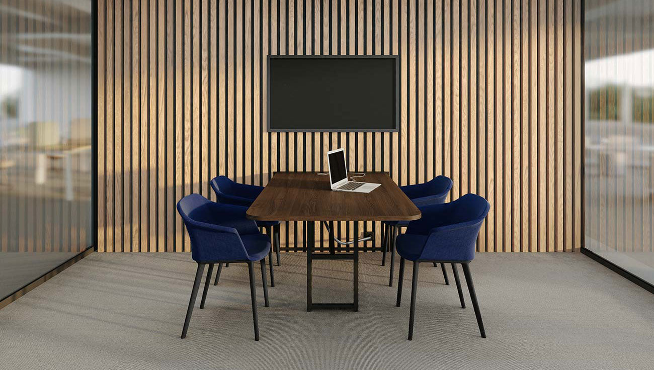 Table connectée alma  support écran intégré -hauteur 74cm