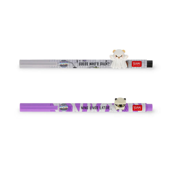 Set de 2 Stylos Gel Halloween Spooky Party LEGAMI