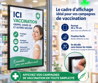 Cadre d'affichage Poster 500 x 700 mm