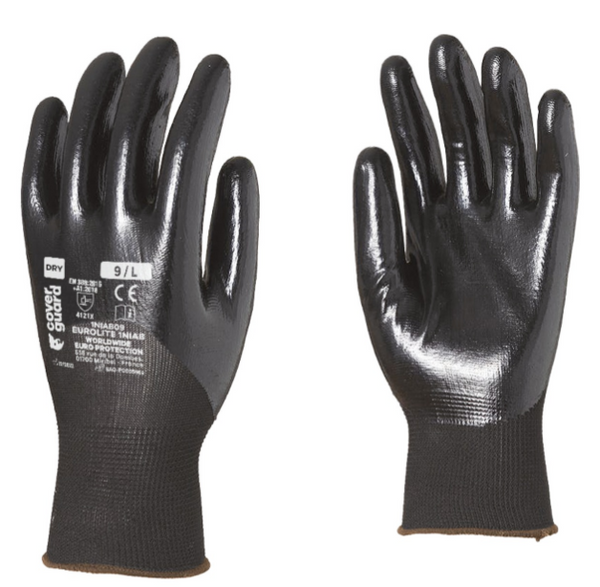 Gants de protection Coverguard EUROLITE 1NIAB taille 9