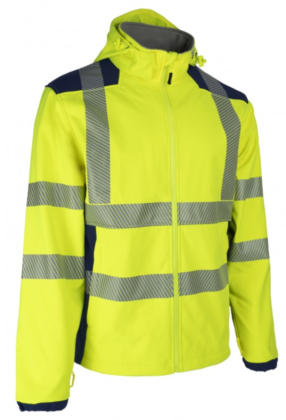 Veste Softshell haute visibilité Coverguard NEBULO Jaune Taille M
