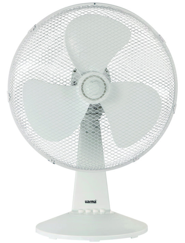 Ventilateur à poser - Varma - Ø 41 cm - 40 W - 3 vitesses - Blanc