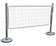 Poteau de Barrière Chromé VISO 150x100 mm