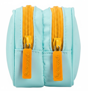 Trousse double compartiment IK75 bleu clair