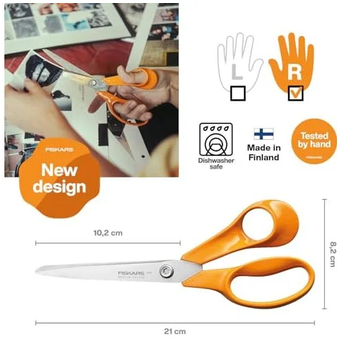 ciseaux fiskars classic 21cm droiti